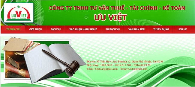 Công ty dịch vụ kế toán Ưu Việt