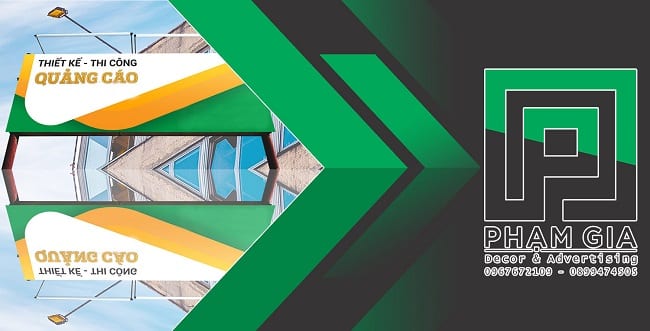 Công ty làm bảng hiệu, bảng quảng cáo Phạm Gia Decor