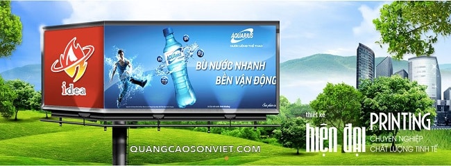 Công ty làm bảng hiệu, bảng quảng cáo Sơn Việt