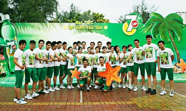 Dịch vụ may áo thun sự kiện Thiên Phước