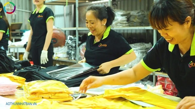 Xưởng may áo thun ATLAN