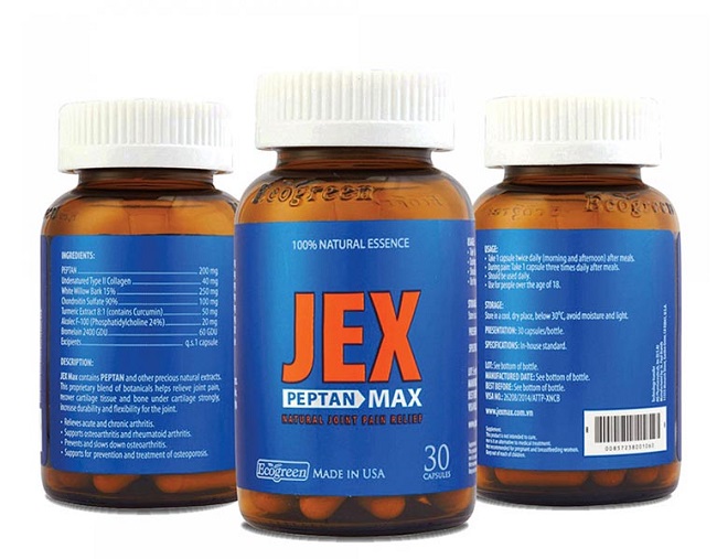 Jex Max – Viên uống bổ xương khớp