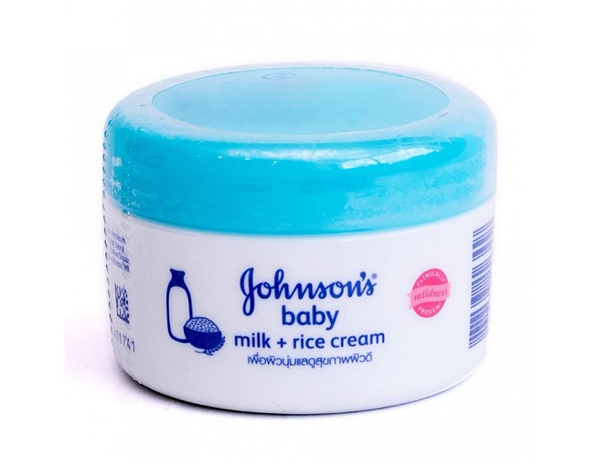 Kem dưỡng ẩm Johnson's Baby Cream dạng hủ nắp xanh 50g
