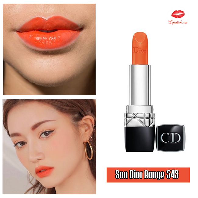 Rouge Dior Couture Colour Voluptuous Care Lipstick màu 543 Rendez-Vous