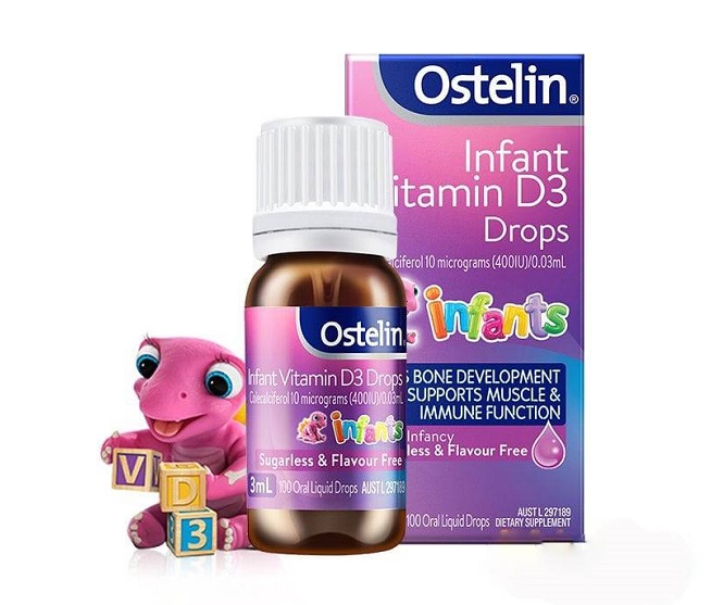 Vitamin D3 Ostelin Infant 400IU