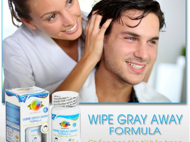 Viên chống tóc bạc sớm – Wipe Gray Away Formula