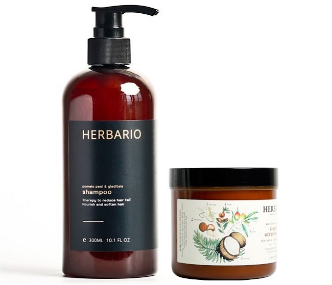Kem ủ tóc Herbario 500ml