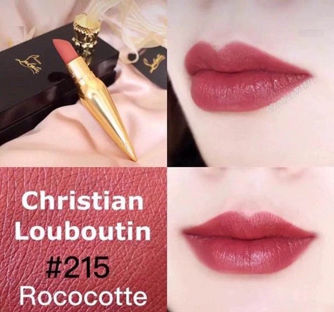 Son Lì Christian Louboutin Rococotte 215M màu hồng đất