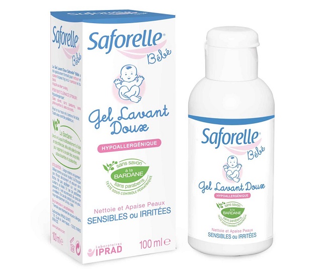 Sữa tắm gội toàn thân cho bé Saforelle của Pháp