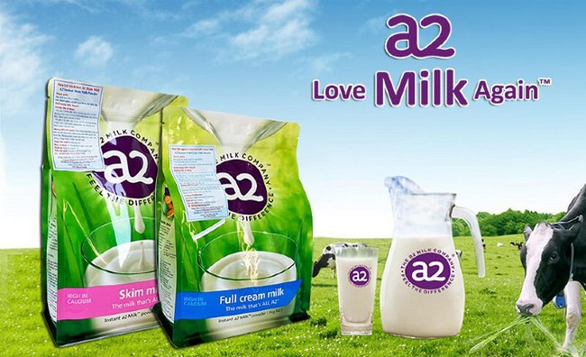 Sữa Tươi Nguyên Kem A2 - Sữa tăng cân cho bé 2 tuổi trở lên 