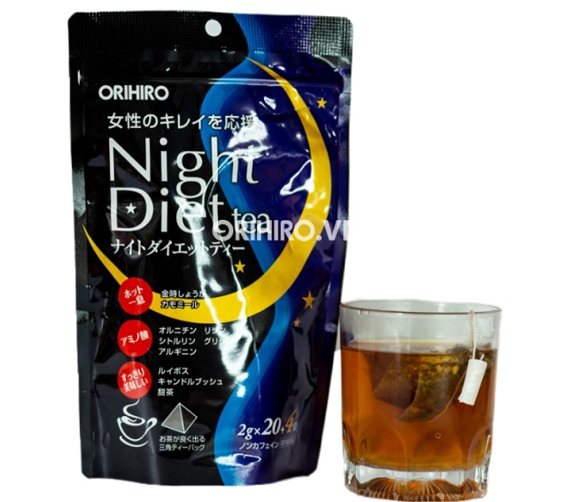 Trà giảm cân Orihiro night diet tea