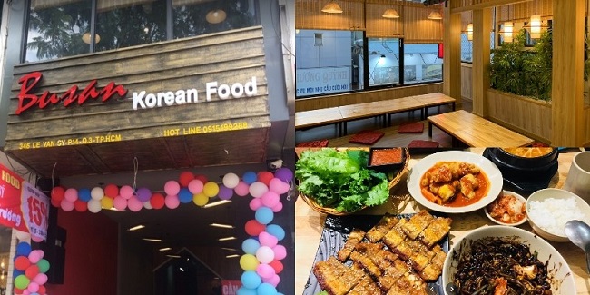 Busan Korean Food là địa điểm tổ chức sinh nhật đẹp