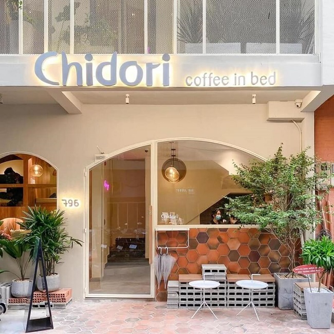 Chidori Coffee in BediTune Coffee là quán cafe giường nằm lý tưởng