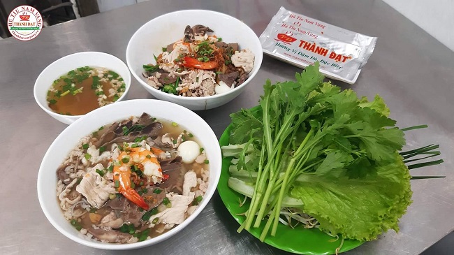 Hủ Tiếu Nam Vang Thành Đạt là món ăn sáng Sài Gòn ngon