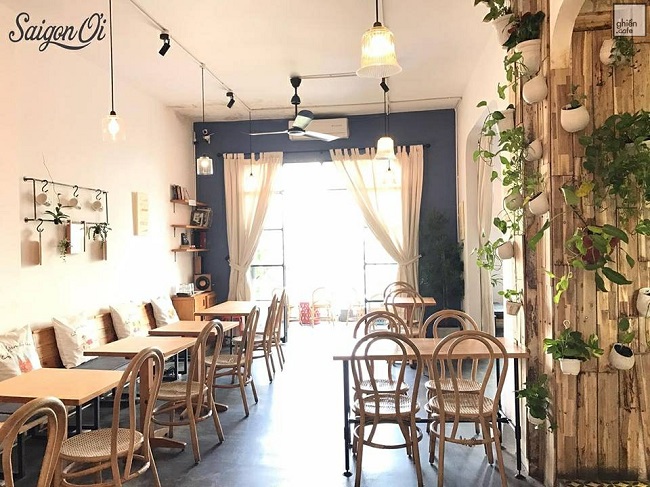 Sài Gòn Ơi Cafe là quán cafe làm việc yên tĩnh