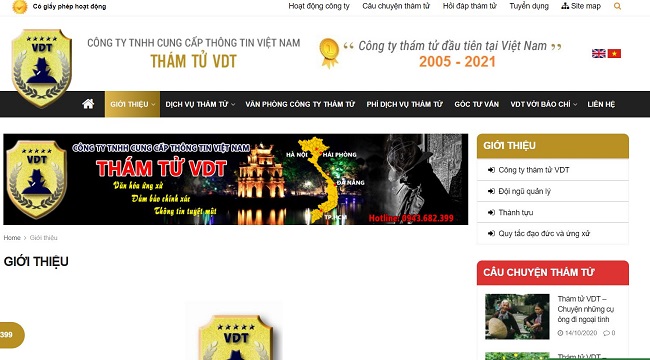 VDT - Công ty dịch vụ thám tử Hà Nội chuyên nghiệp
