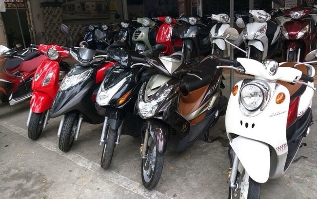 Dịch vụ thuê xe máy ở TPHCM Vy An