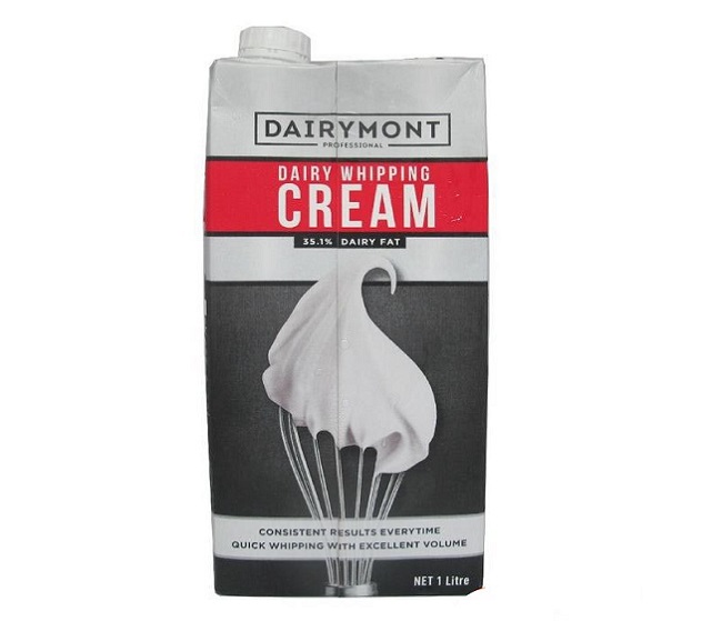 Kem whipping Dairymont - whipping cream loại nào ngon