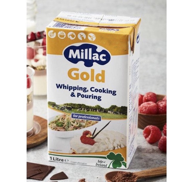 Kem whipping Millac Gold - Whipping cream loại nào ngon