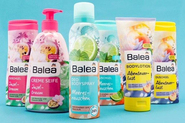 Balea là thương hiệu mỹ phẩm Đức nổi tiếng