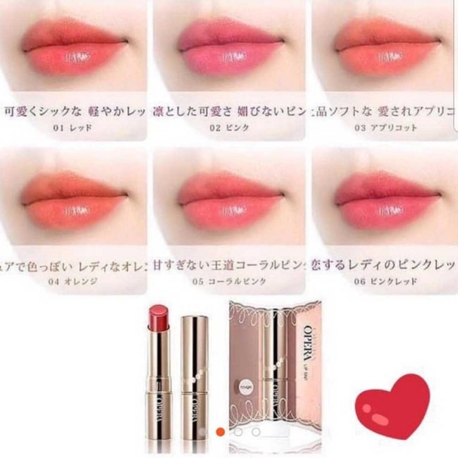 Son Nhật Opera Oil Rouge Lip Tint 