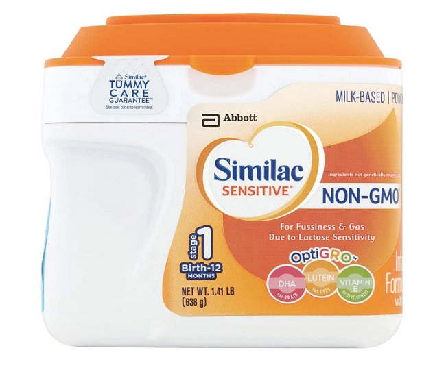 Sữa Similac Senstive là dòng sữa của Mỹ