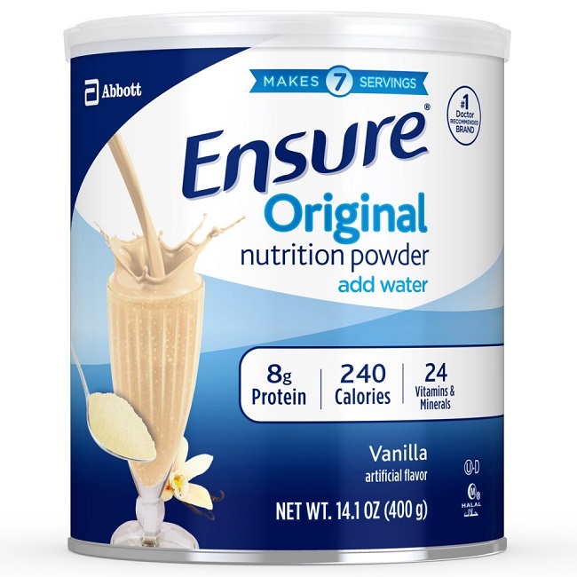 Sữa bột Ensure Original Nutrition Powder của Mỹ