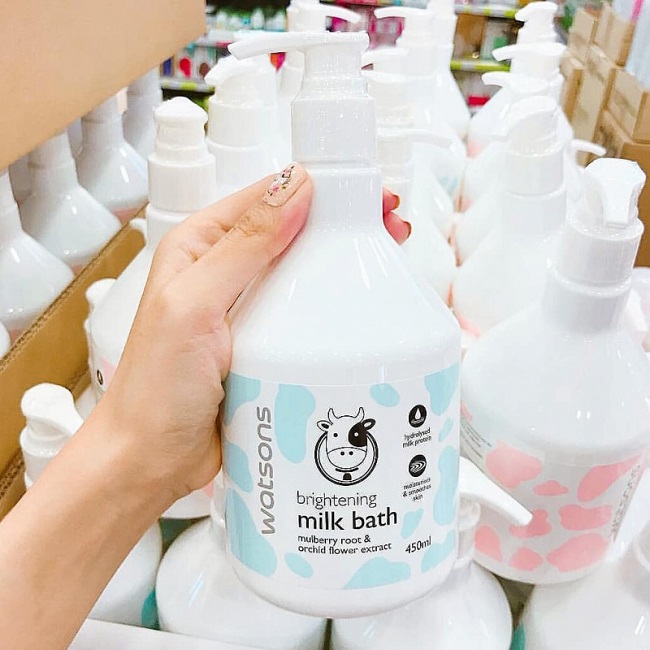 Sữa Tắm Bò Thái Lan Watsons Milk Bath Thailand