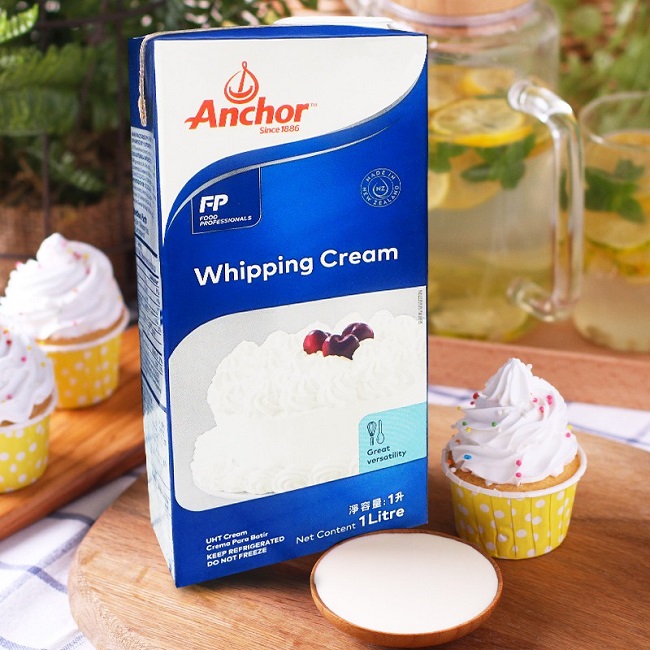 Whipping cream Anchor - Các loại whipping cream ngon