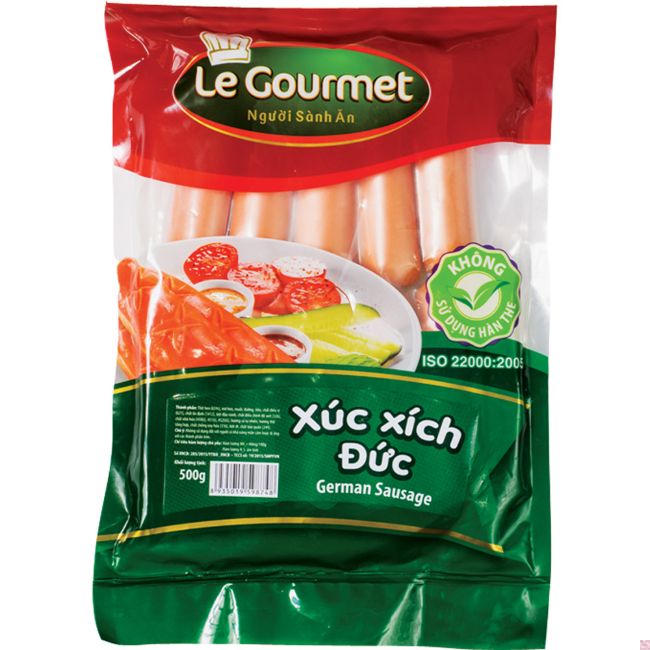 Các thương hiệu xúc xích tại Việt Nam - xúc xích Le Gourmet