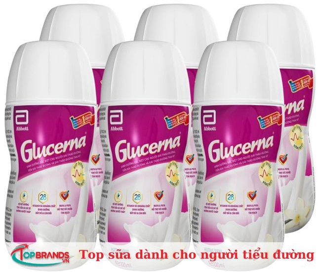 Sữa Glucerna - Sữa nước dành cho người tiểu đường 