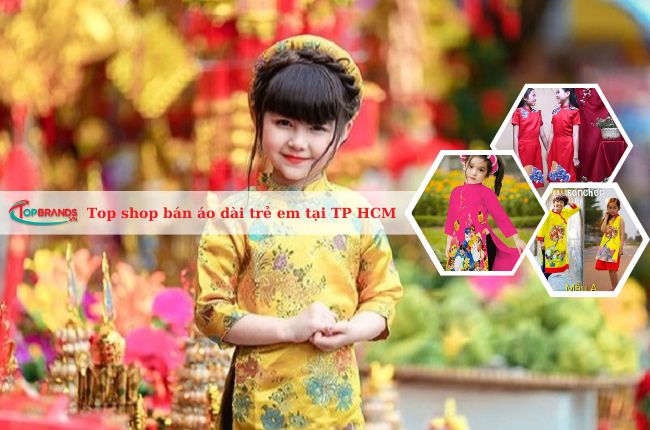 shop bán áo dài trẻ em đẹp nhất tại TP HCM