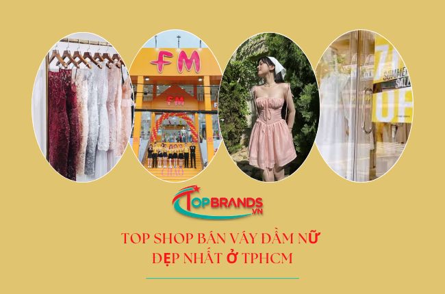 Top 10 Shop bán váy đầm nữ đẹp nhất ở TPHCM  TopBrands