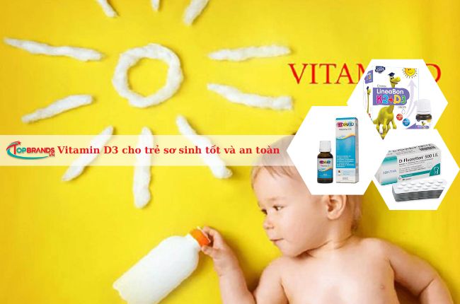 Vitamin D3 cho trẻ sơ sinh