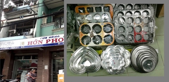 Cửa hàng Hớn Phong - Địa chỉ bán nguyên vật liệu làm bánh ngoại nhập uy tín tại Tp.HCM