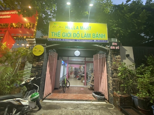 Cửa hàng bán dụng cụ làm bánh TPHCM uy tín - Hella Mart Sài Gòn
