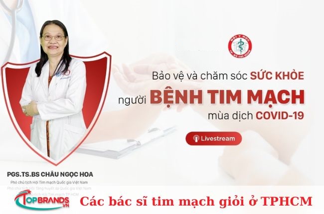 PGS.TS.BS Châu Ngọc Hoa - Bác sĩ chuyên khoa nội tim mạch giỏi