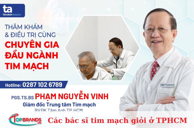 Bác sĩ tim mạch giỏi TPHCM – PGS.TS.BS Phạm Nguyễn Vinh