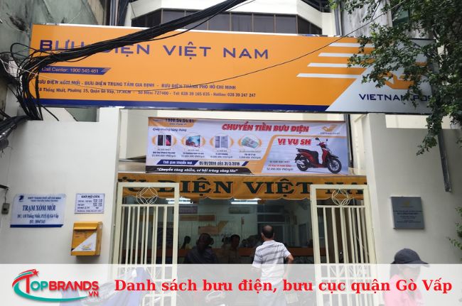 Bưu điện Xóm Mới - quận Gò Vấp 