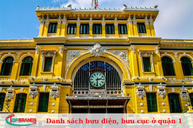 Bưu điện Quận 1 Sài Gòn