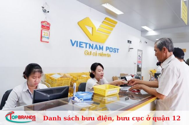 Bưu điện Quận 12 Công viên phần mềm Quang Trung