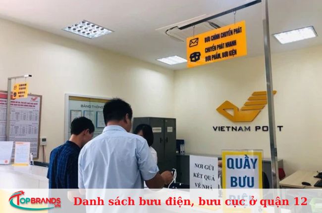 Bưu điện Quận 12 Hà Huy Giáp