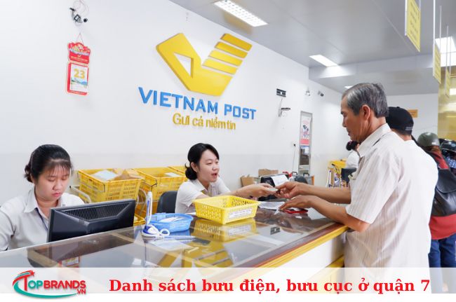 Bưu điện quận 7 Tân Thuận