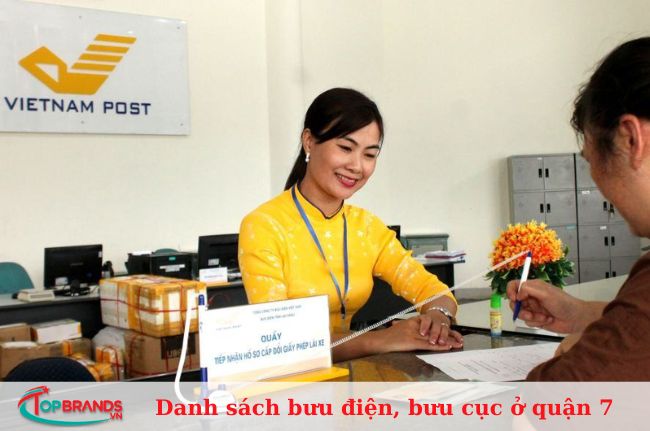 Bưu điện quận 7 Tân Quy Đông