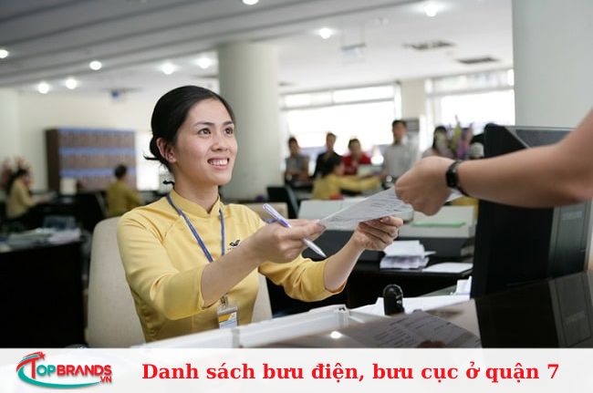 Bưu điện quận 7 Tân Thuận Đông