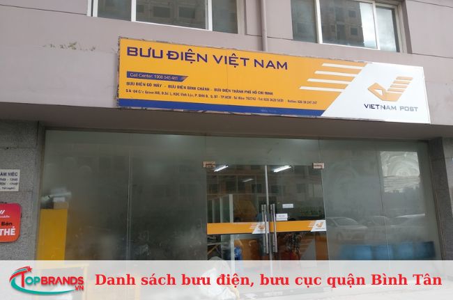 Bưu điện quận Bình Tân – Gò Mây