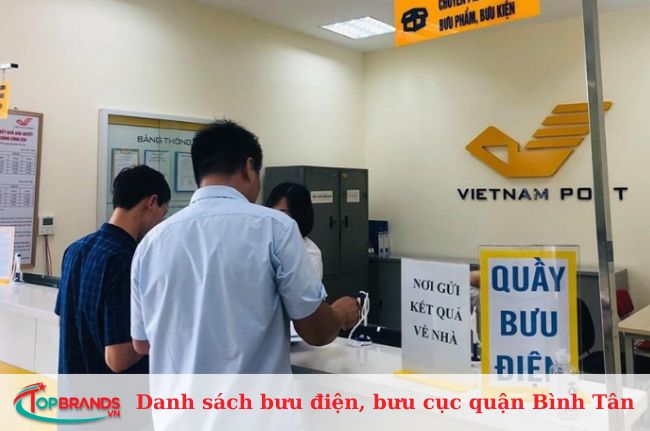Bưu điện quận Bình Tân – Tên Lửa