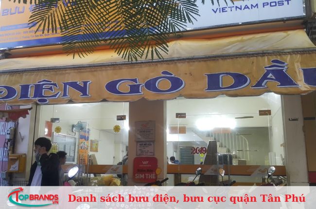 Bưu điện Gò Dầu - quận Tân Phú 