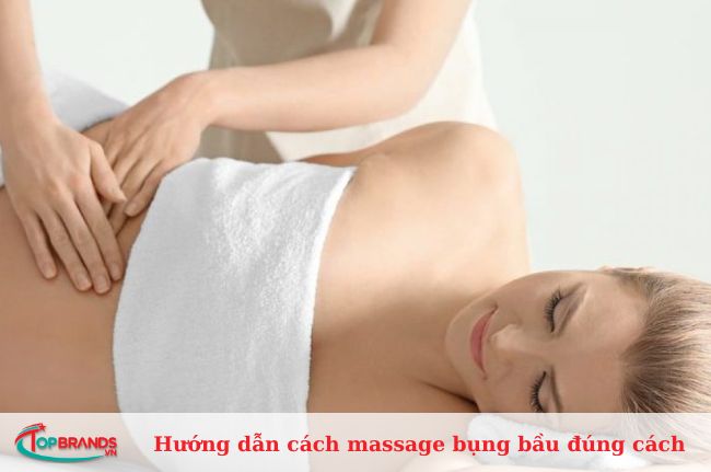 Hướng dẫn cách massage bụng bầu đúng cách tại nhà