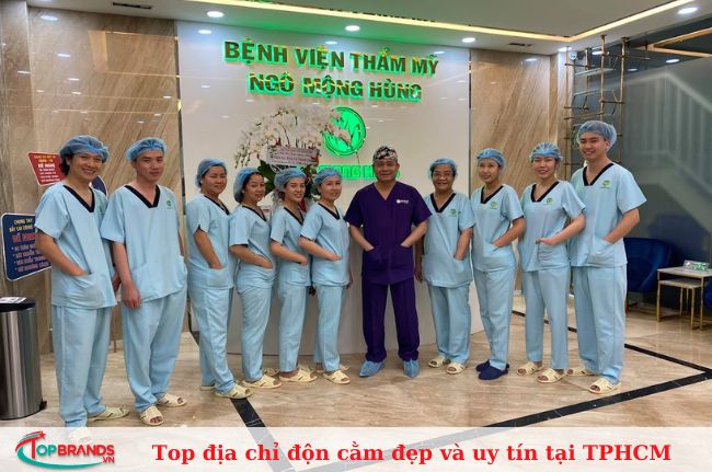 Bệnh viện thẩm mỹ Ngô Mộng Hùng - Dịch vụ độn cằm V-Line an toàn và hiệu quả